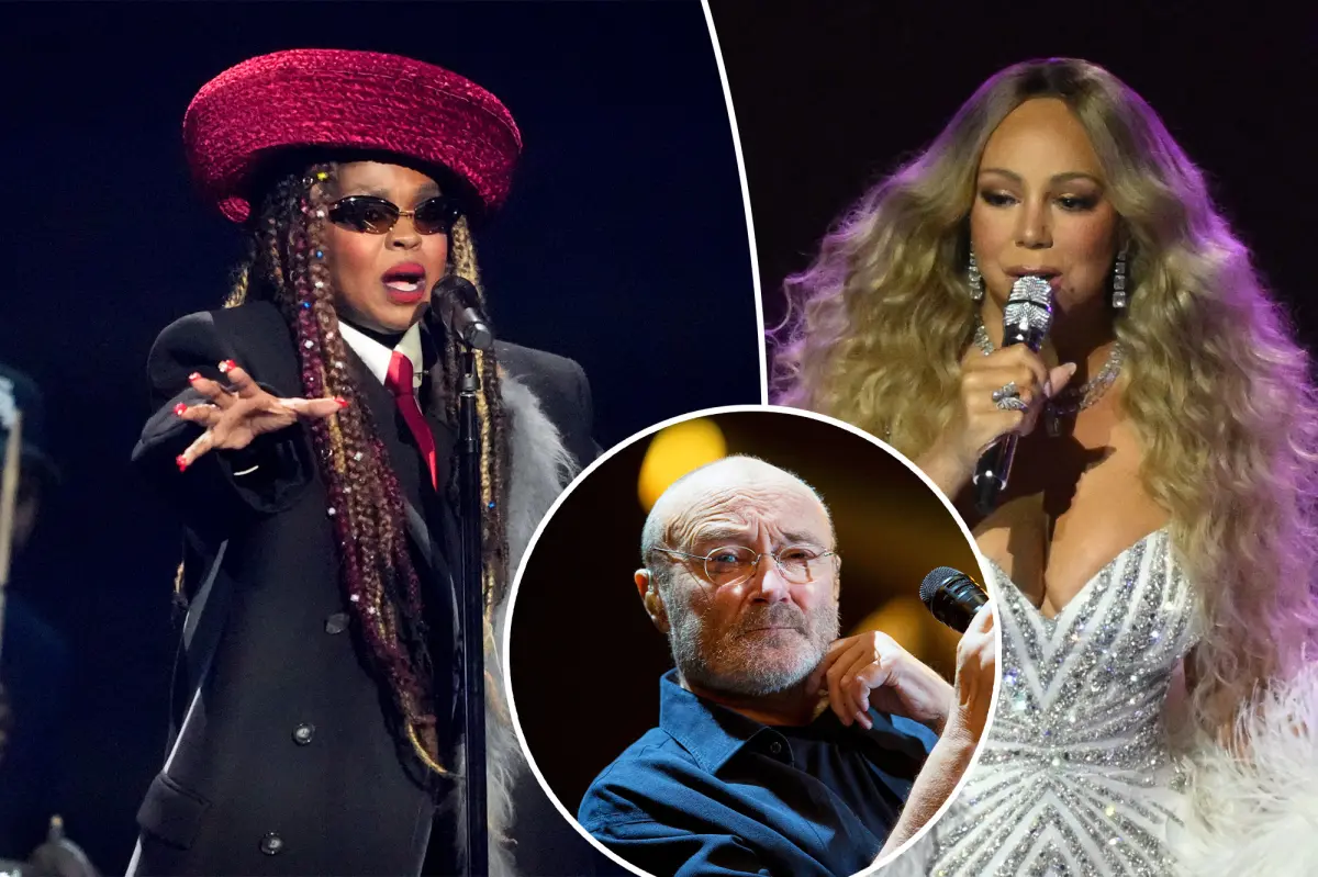 Phil Collins, Lauryn Hill, INXS, Iron Maiden, Luther Vandross and Shakira get Rock Hall nominations