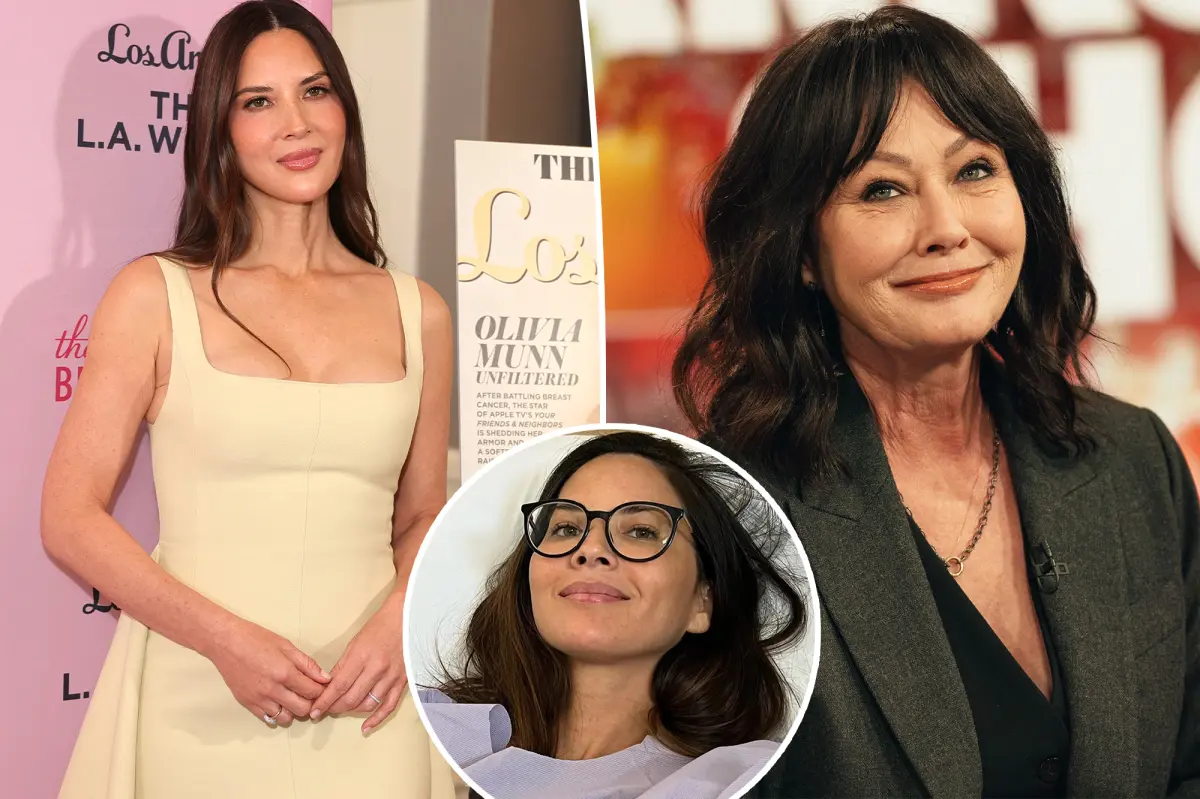 Olivia Munn reveals the best advice Shannen Doherty gave her after breast cancer diagnosis