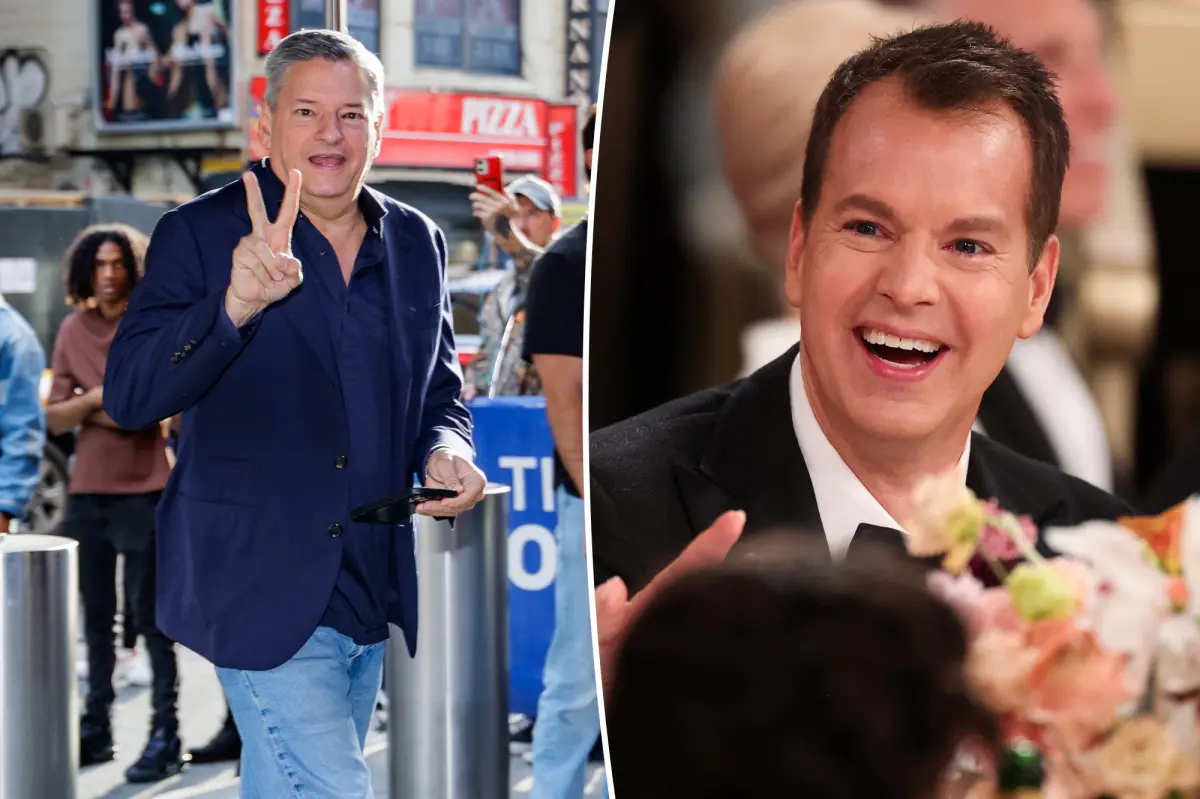 Netflix’s Ted Sarandos seen lunching with HBO’s Casey Bloys