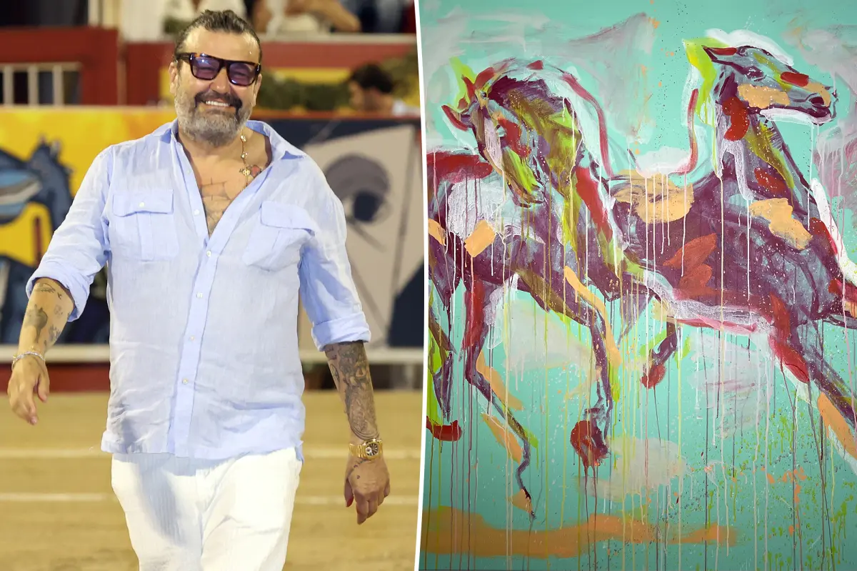Famed artist Domingo Zapata trades painting for stake in Saudi racehorse