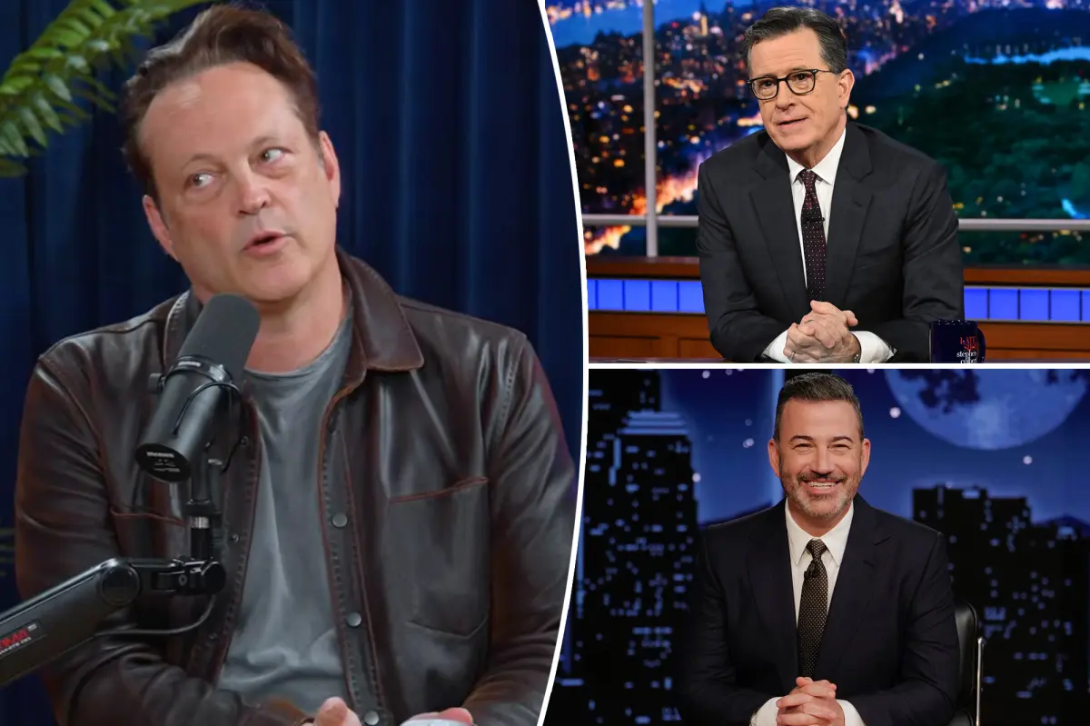 Vince Vaughn blasts late-night hosts for being too political