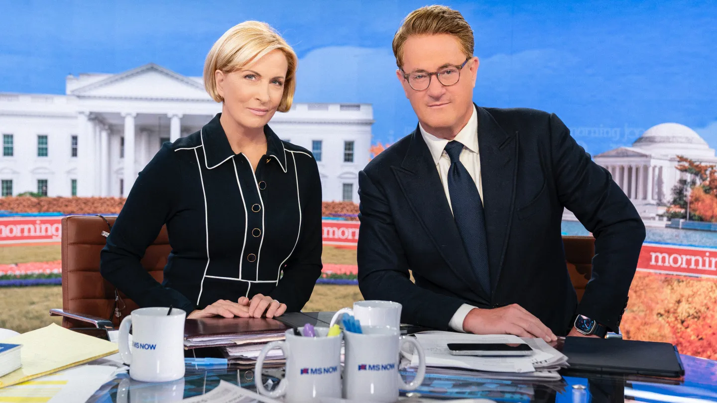 Morning Joe Hosts Joe Scarborough and Mika Brzezinski New Contracts