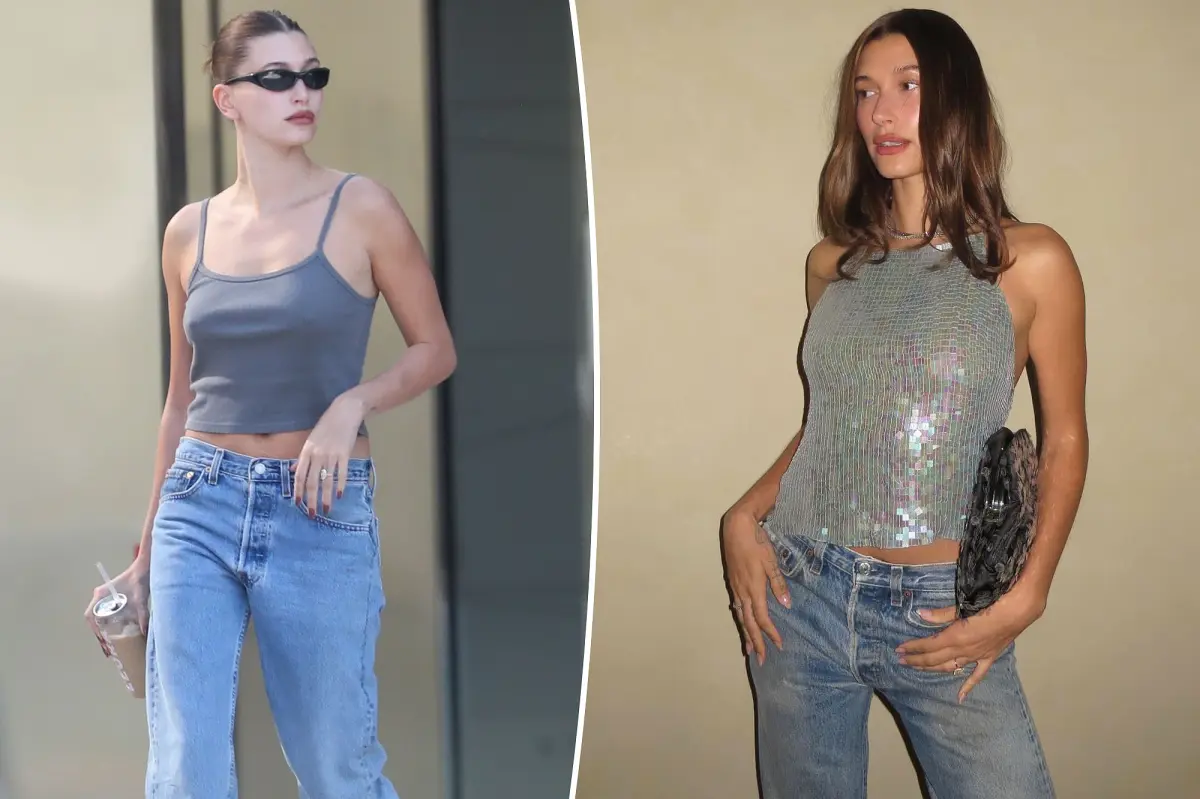 Hailey Bieber’s Levi’s Ribcage jeans are majorly marked down at Amazon