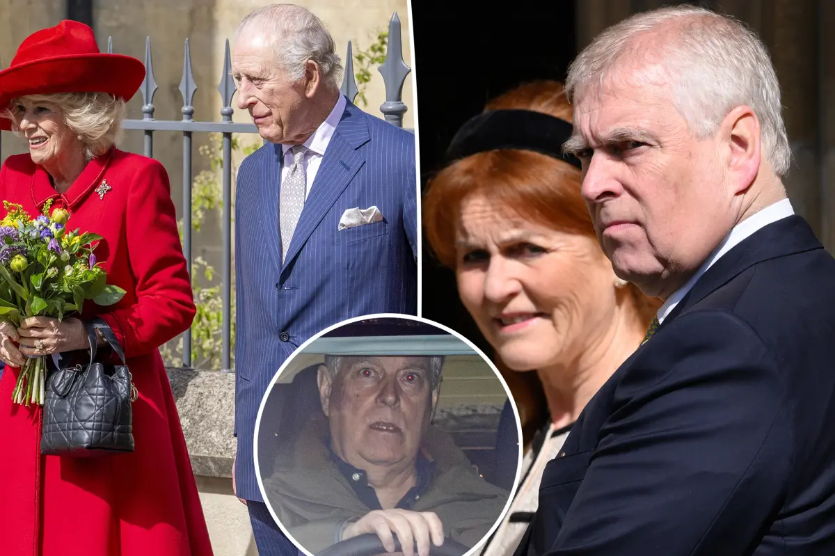 Ex-Prince Andrew and Sarah Ferguson excluded from royal family’s Easter gathering amid Epstein scandal