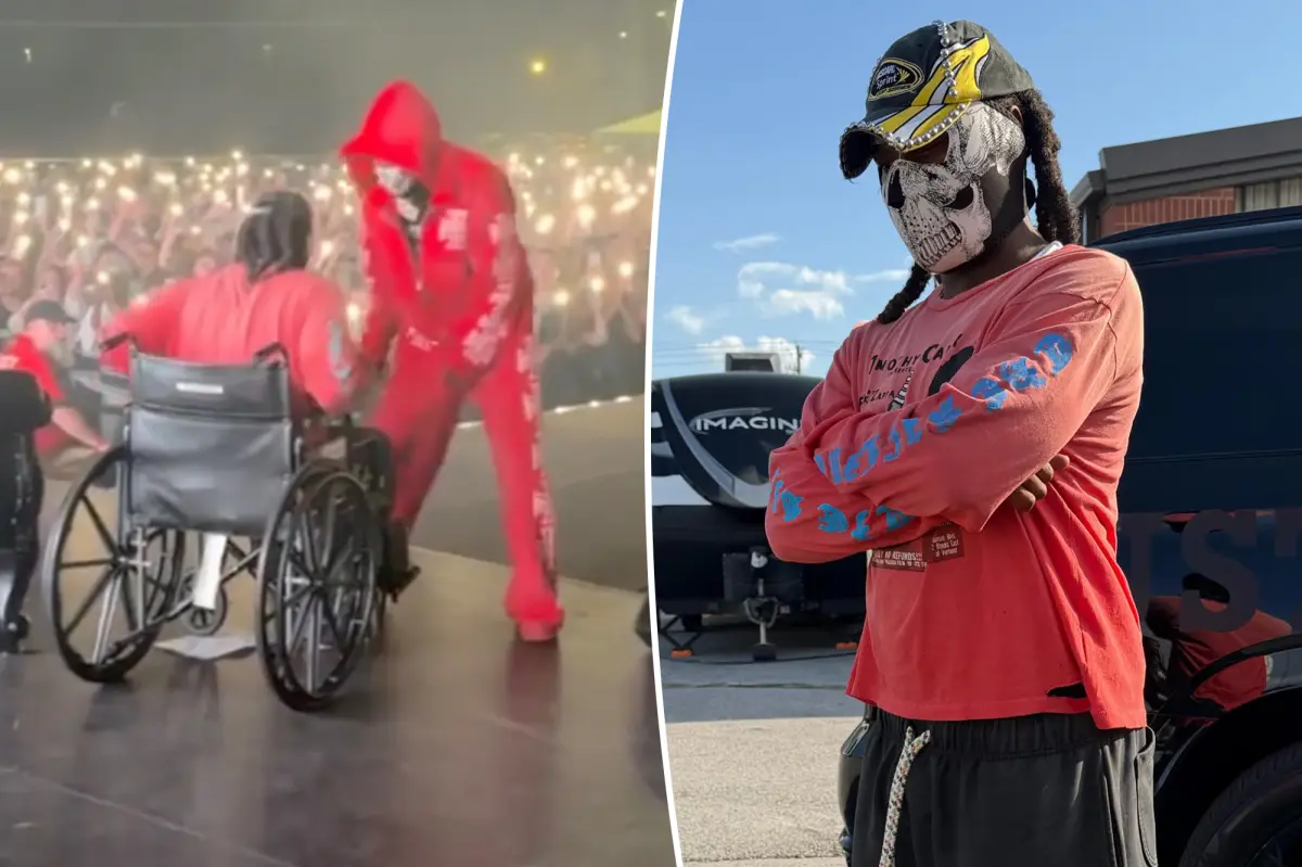 Offset shocks fans by taking the stage — and ditching wheelchair — less than 1 week after being shot