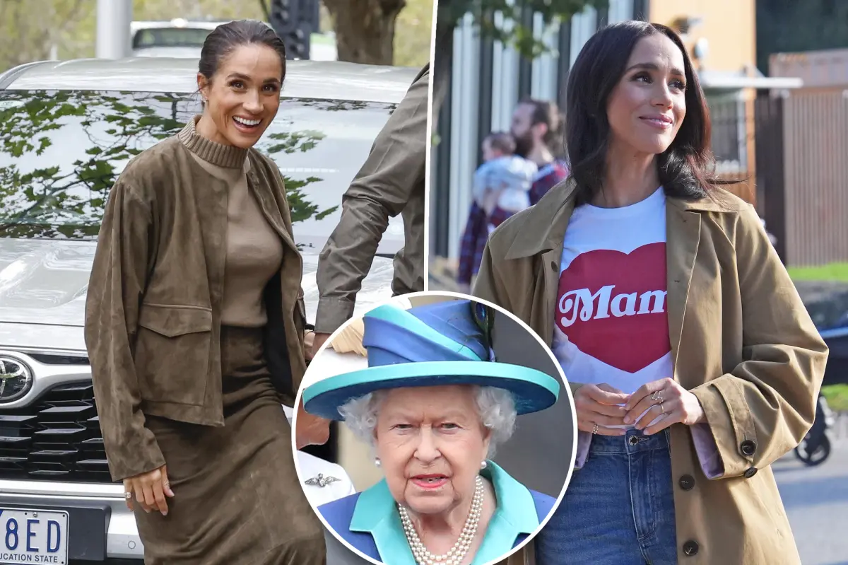 Queen would be upset over Meghan Markle’s outfit promotion