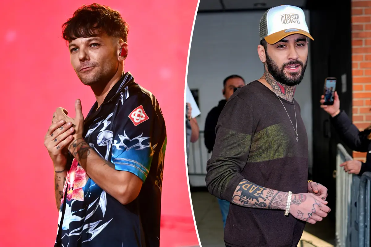 Louis Tomlinson appears to confirm Zayn Malik feud after rumors of vicious fight during filming