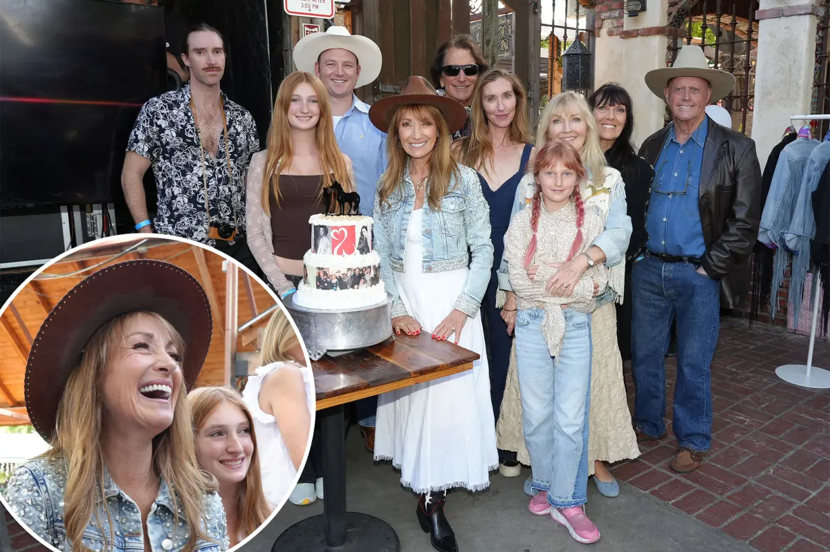 Jane Seymour continues her 75th birthday celebration with her ‘Dr. Quinn, Medicine Woman’ co-stars