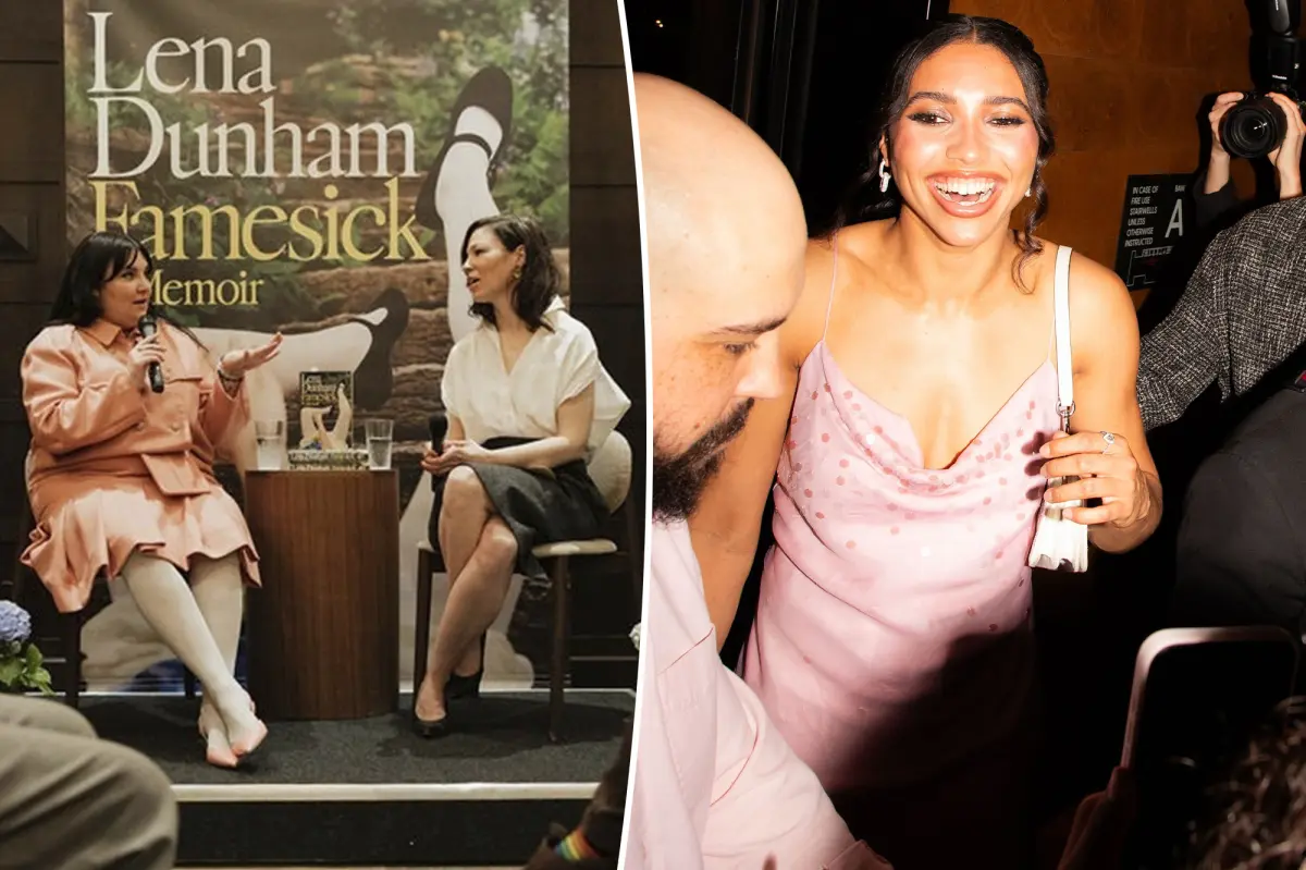 Lena Dunham celebrates new memoir, Azzi Fudd’s ‘electric’ party and more celebrity sightings