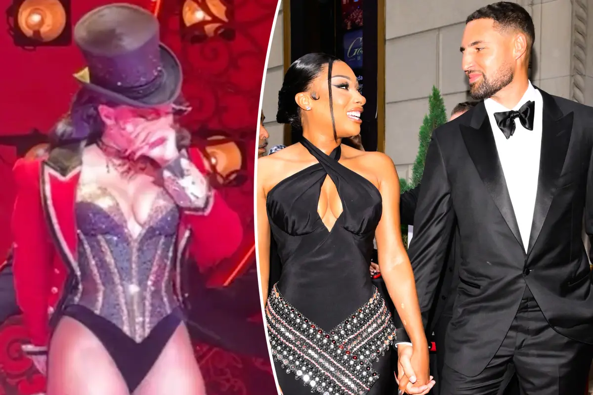 Megan Thee Stallion breaks down in tears during ‘Moulin Rouge’ performance after Klay Thompson split