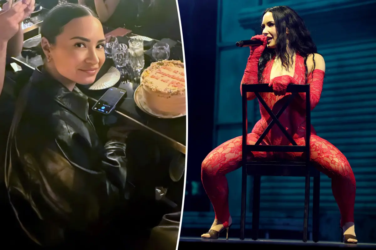 Inside Demi Lovato’s celebration for her MSG show