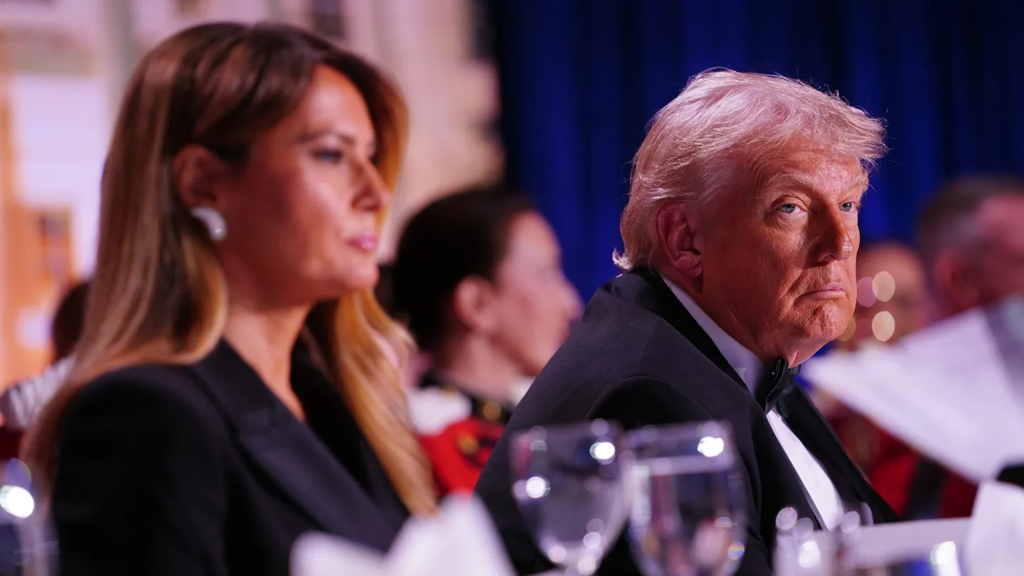 Donald, Melania Trump Evacuated From White House Correspondents’ Dinner