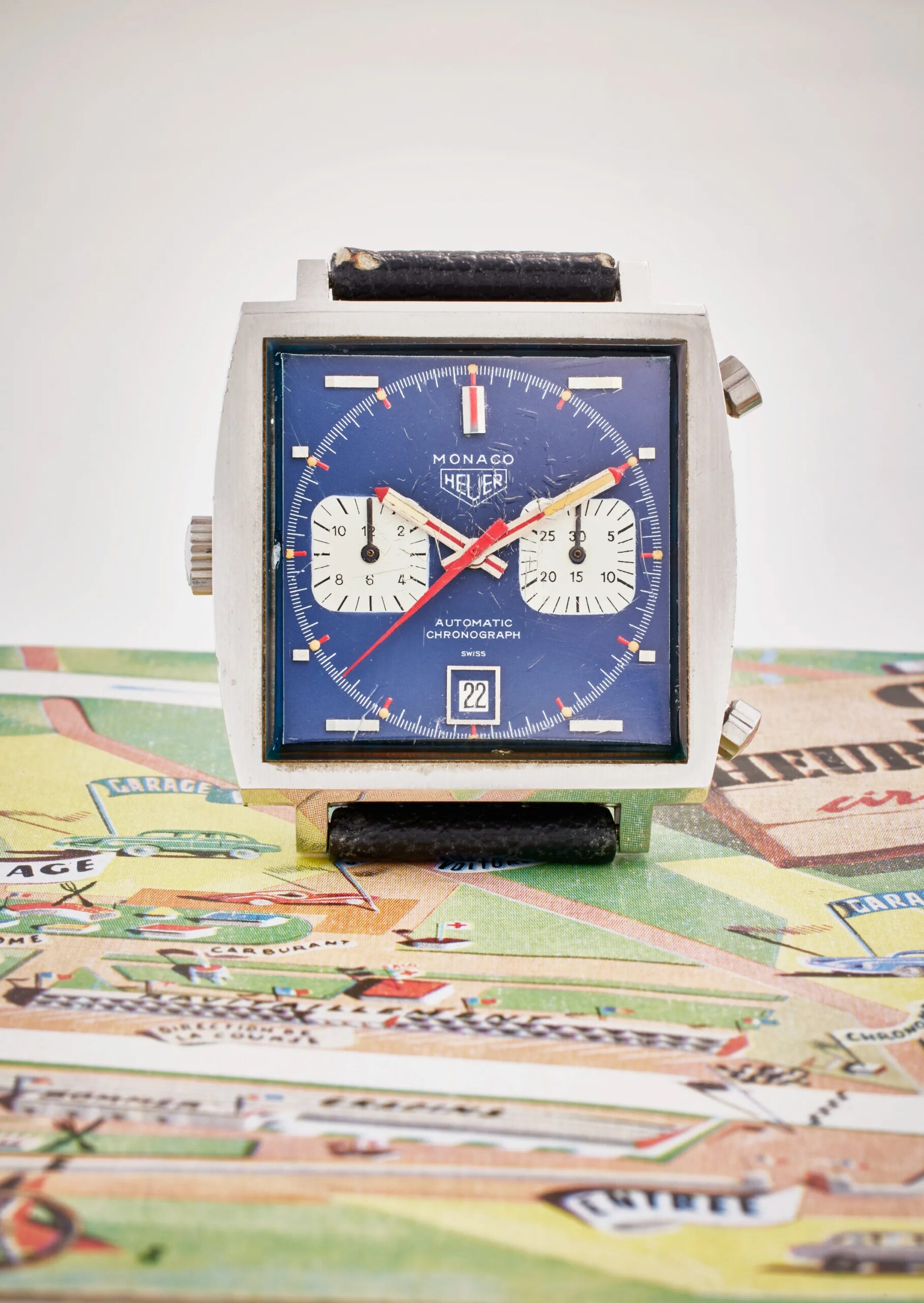 Vintage TAG Heuer Worn by Steve McQueen in ‘Le Mans’ Set For Auction