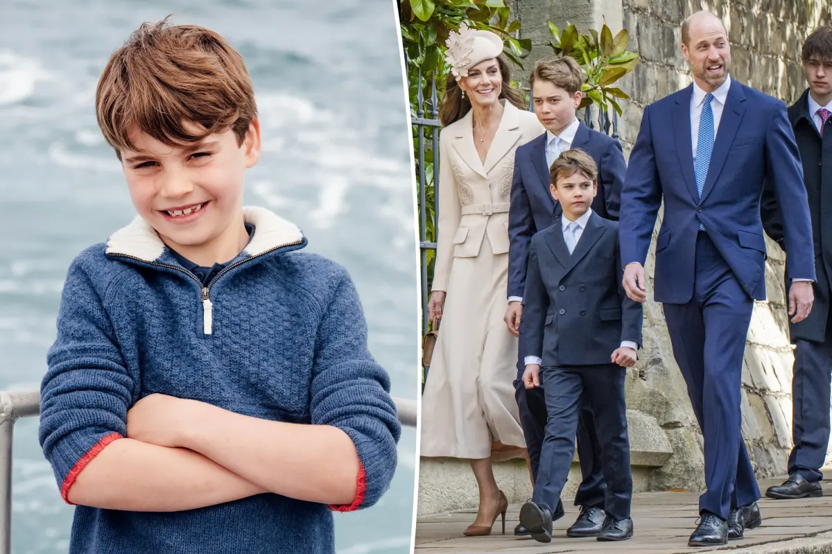 Prince Louis grins in adorable birthday portrait as royal turns 8
