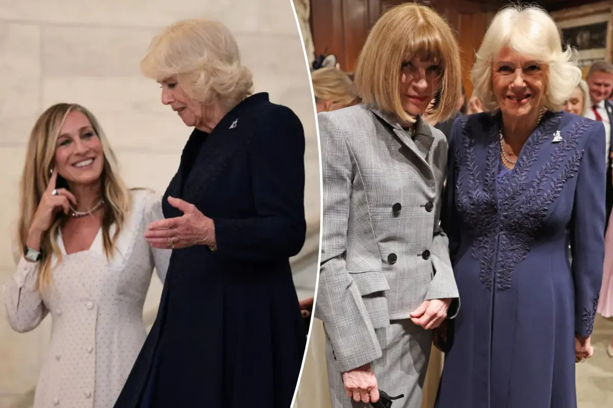 Queen Camilla has ‘Sex and the City’ moment in NYC