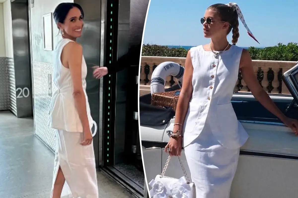 Meghan Markle wears Posse outfit previously seen on Sofia Richie Grainge