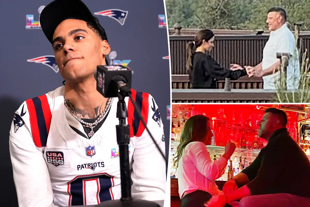 Patriots star Christian Gonzalez addresses coach Mike Vrabel and Dianna Russini’s photo scandal