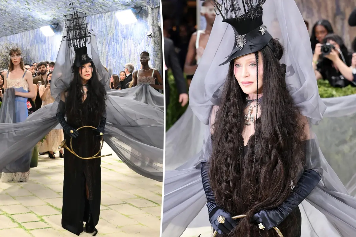 Madonna’s witchy Met Gala 2026 red carpet look comes with a coven