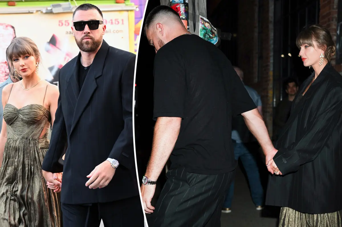 Taylor Swift and Travis Kelce attend private dinner in NYC as wedding day approaches