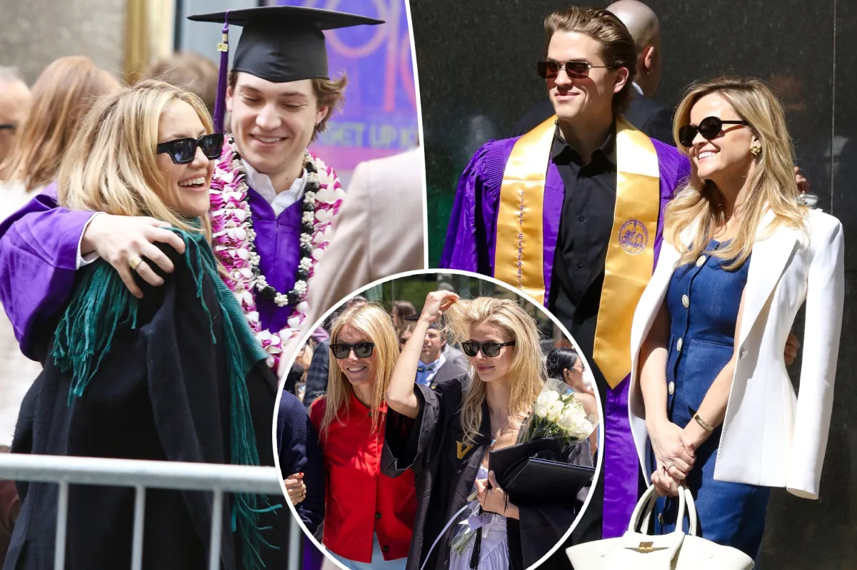 Celebrities whose kids graduated in 2026: Kate Hudson, Reese Witherspoon and more