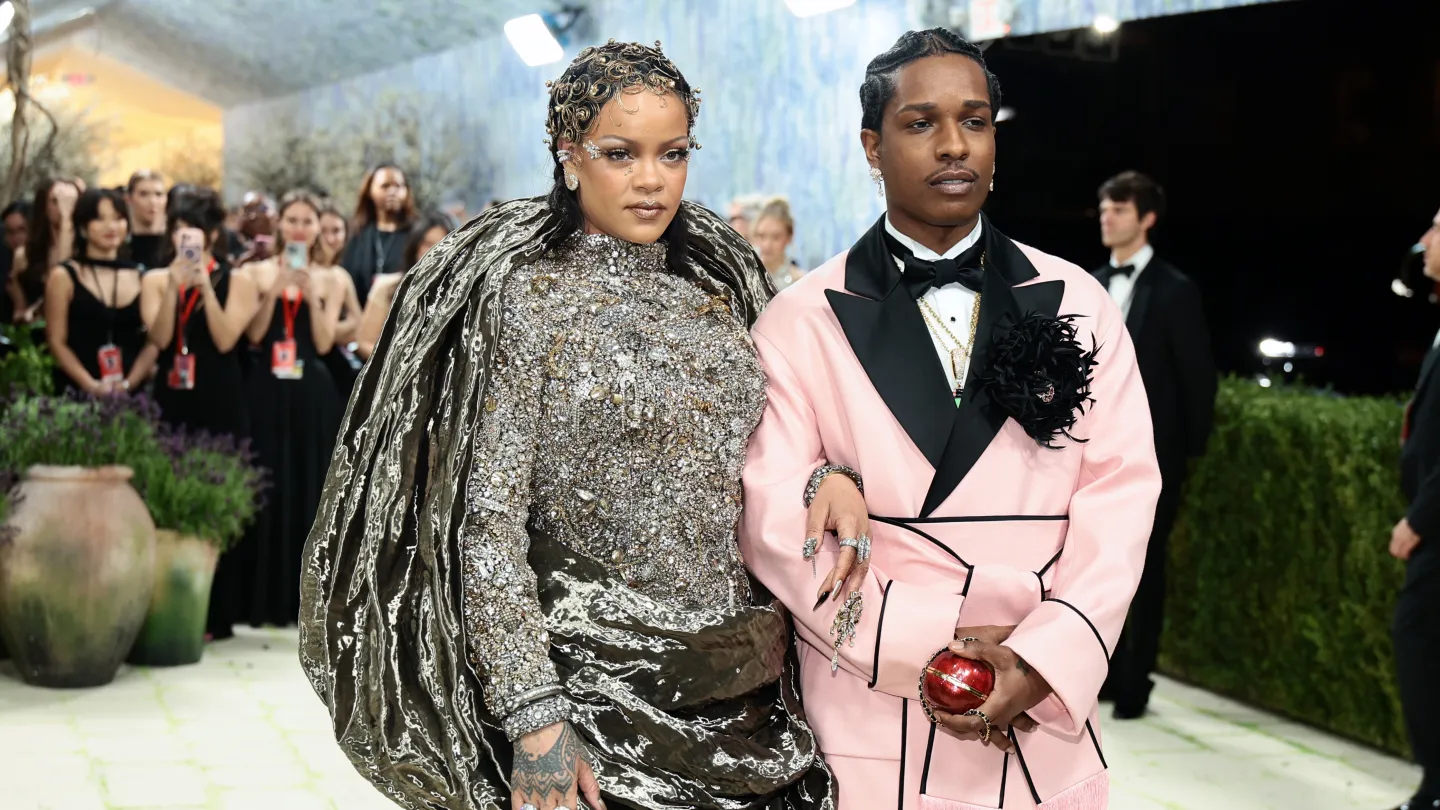 Rihanna Shines Bright Like a Diamond at Met Gala Alongside A$AP Rocky