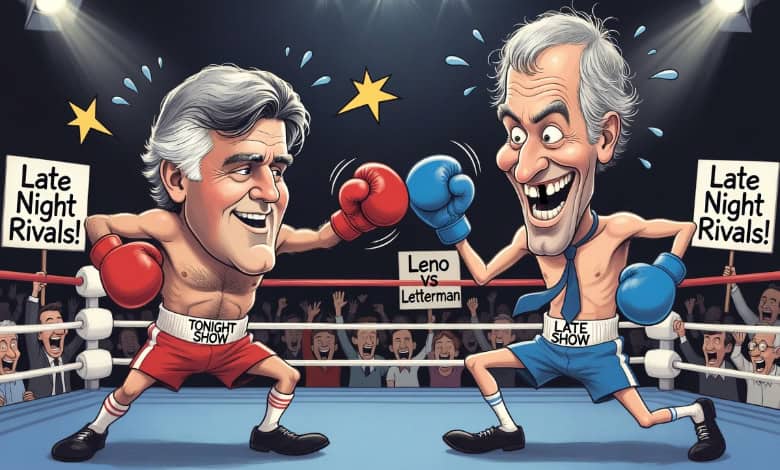 When Late-Night Rivals Fought Like Cats and Dogs