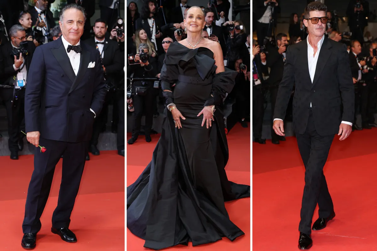 Sharon Stone, Robin Thicke, and more