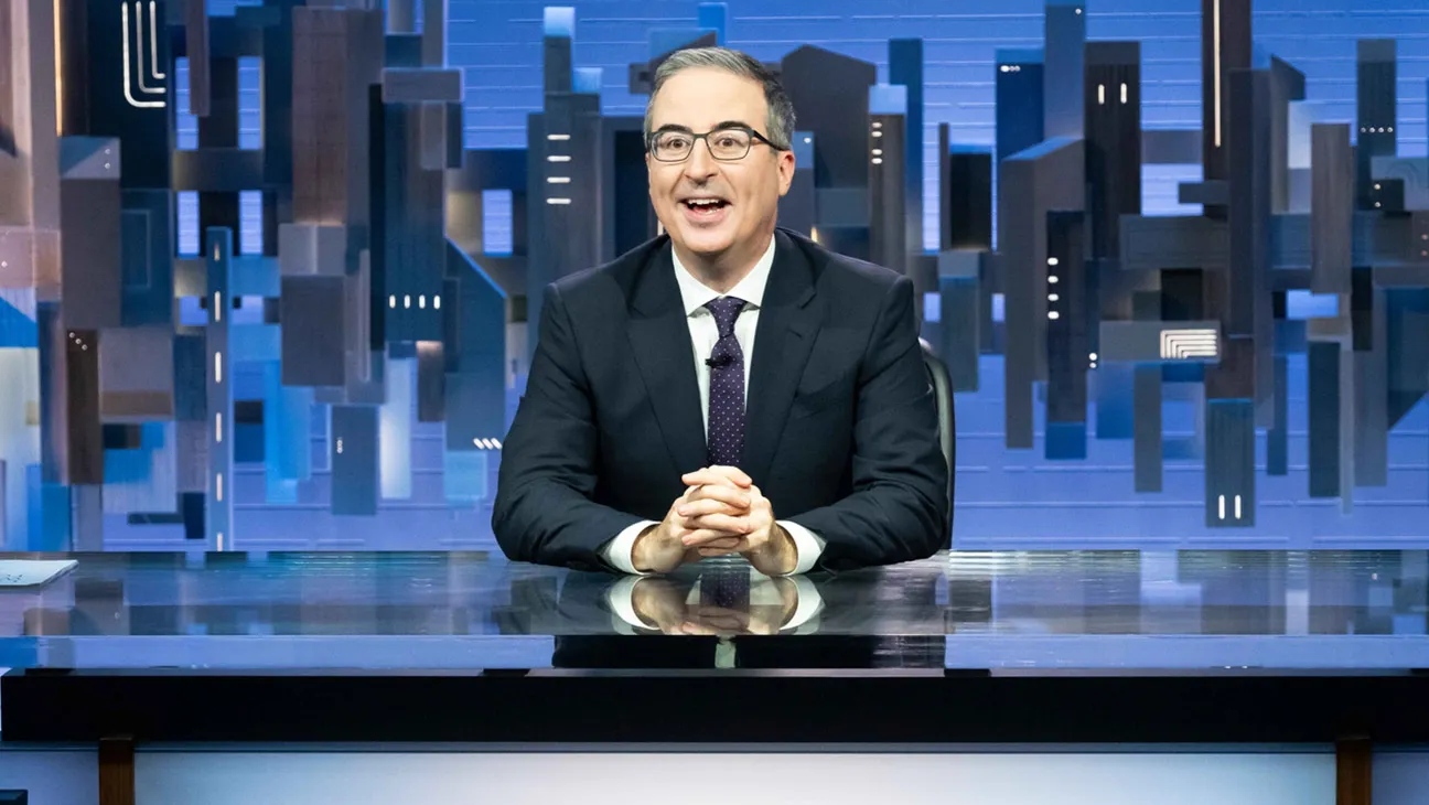 John Oliver Mocks Trump, Ballroom, Reflecting Pool