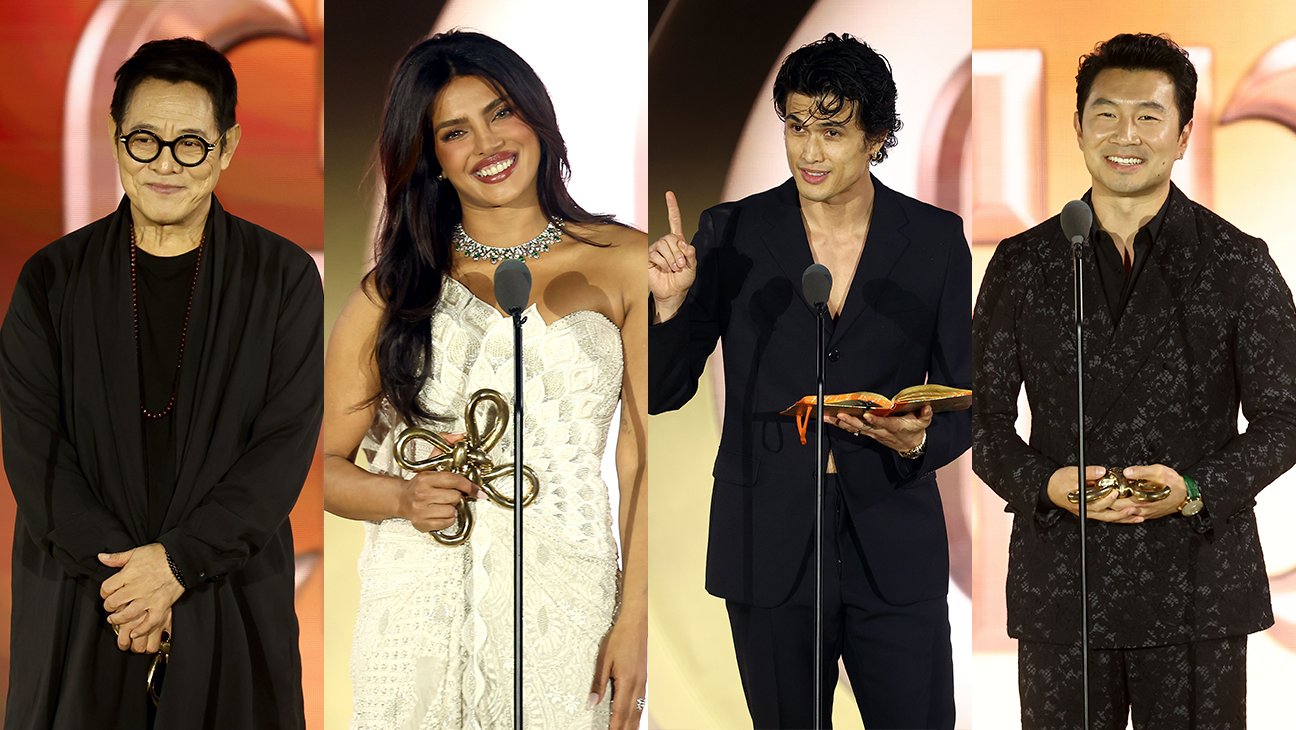 Jet Li, Priyanka Chopra, Charles Melton Honored