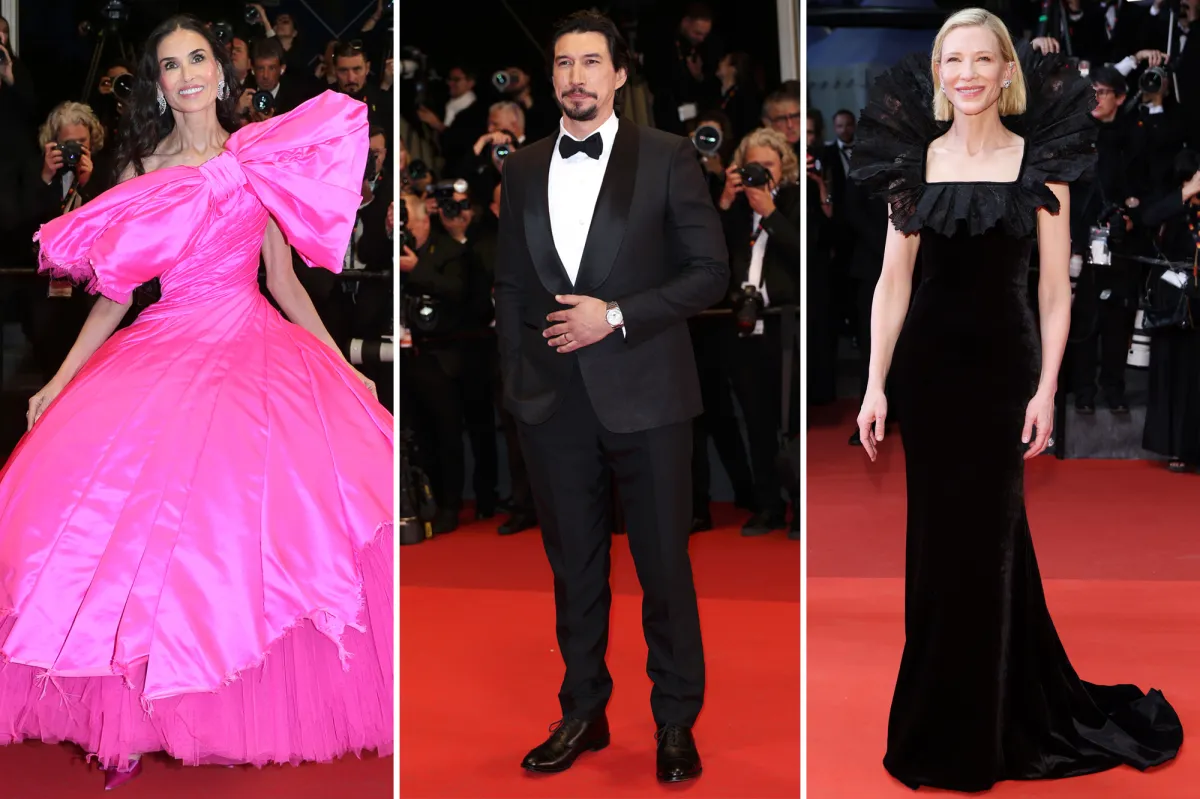 ‘Paper Tiger’ premiere red carpet at Cannes Film Festival 2026: Cate Blanchett, Adam Driver, Demi Moore and more