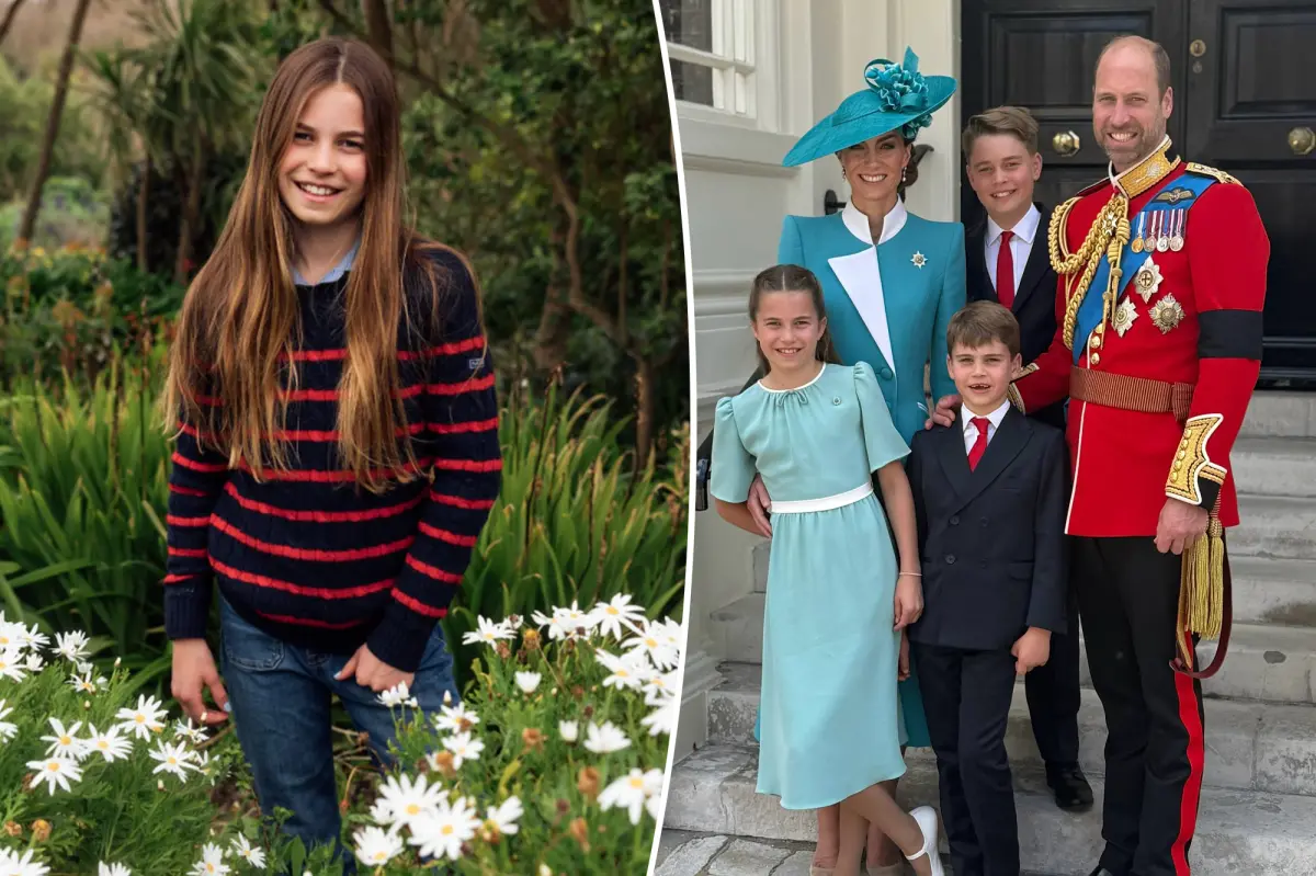 Princess Charlotte marks 11th birthday with new portrait